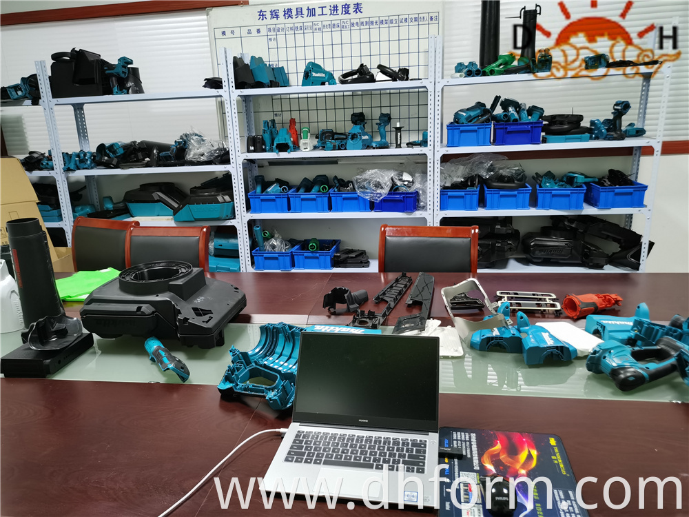 Two shot plastic injection molding